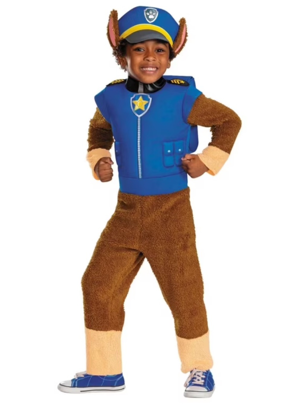Paw Patrol Toddler Deluxe Paw Patrol Chase Jumpsuit Costume 12-18M